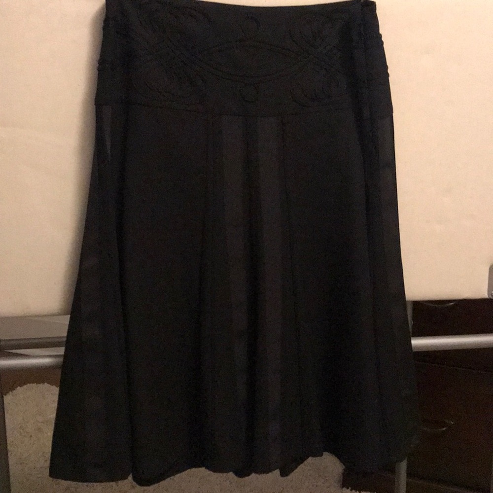 Black skirt